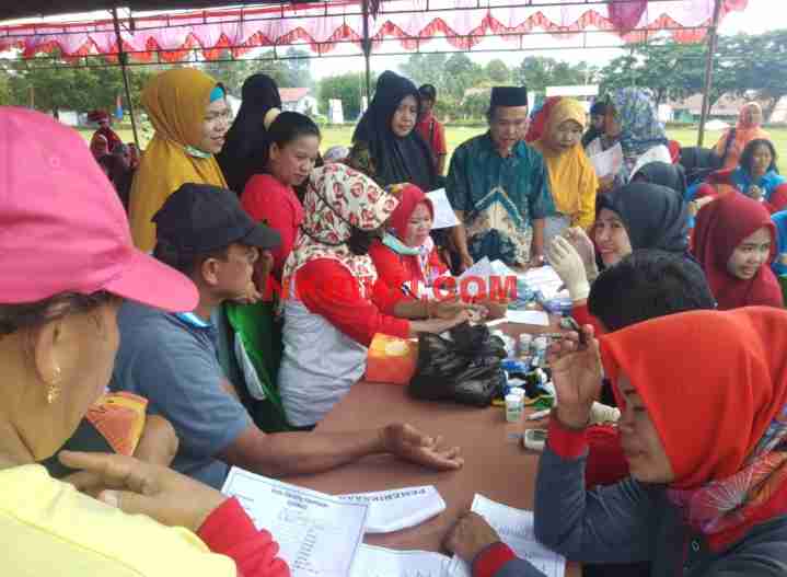 Gelar Pemeriksaan Kesehatan Gratis Saat Launching Inovasi Mobile Cerdik, Warga Ucapkan Terima Kasih 