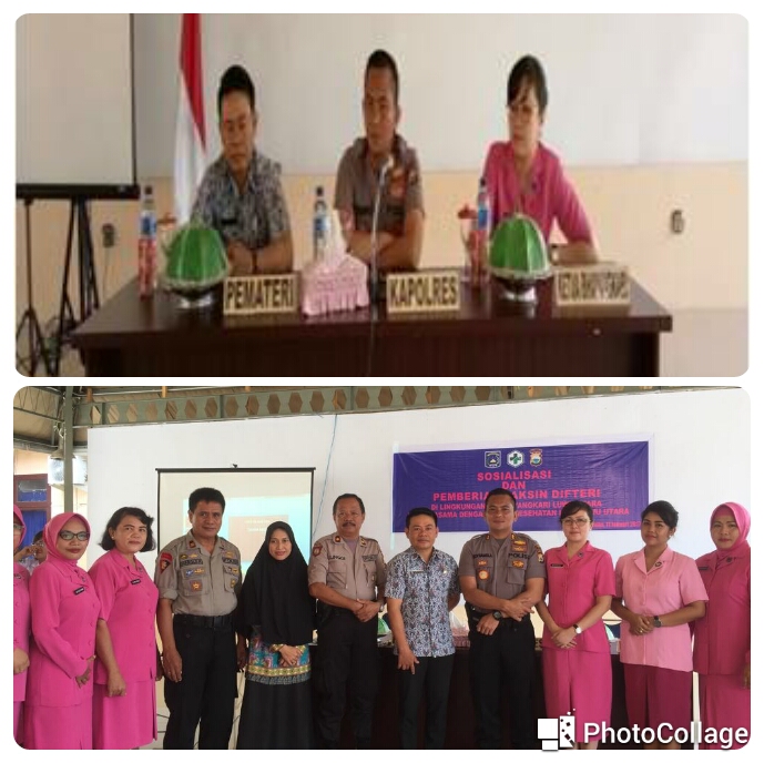 pemeriksaan Difteri Polres Luwu Utara